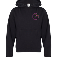 Youth Neon Sign Black Hoodie