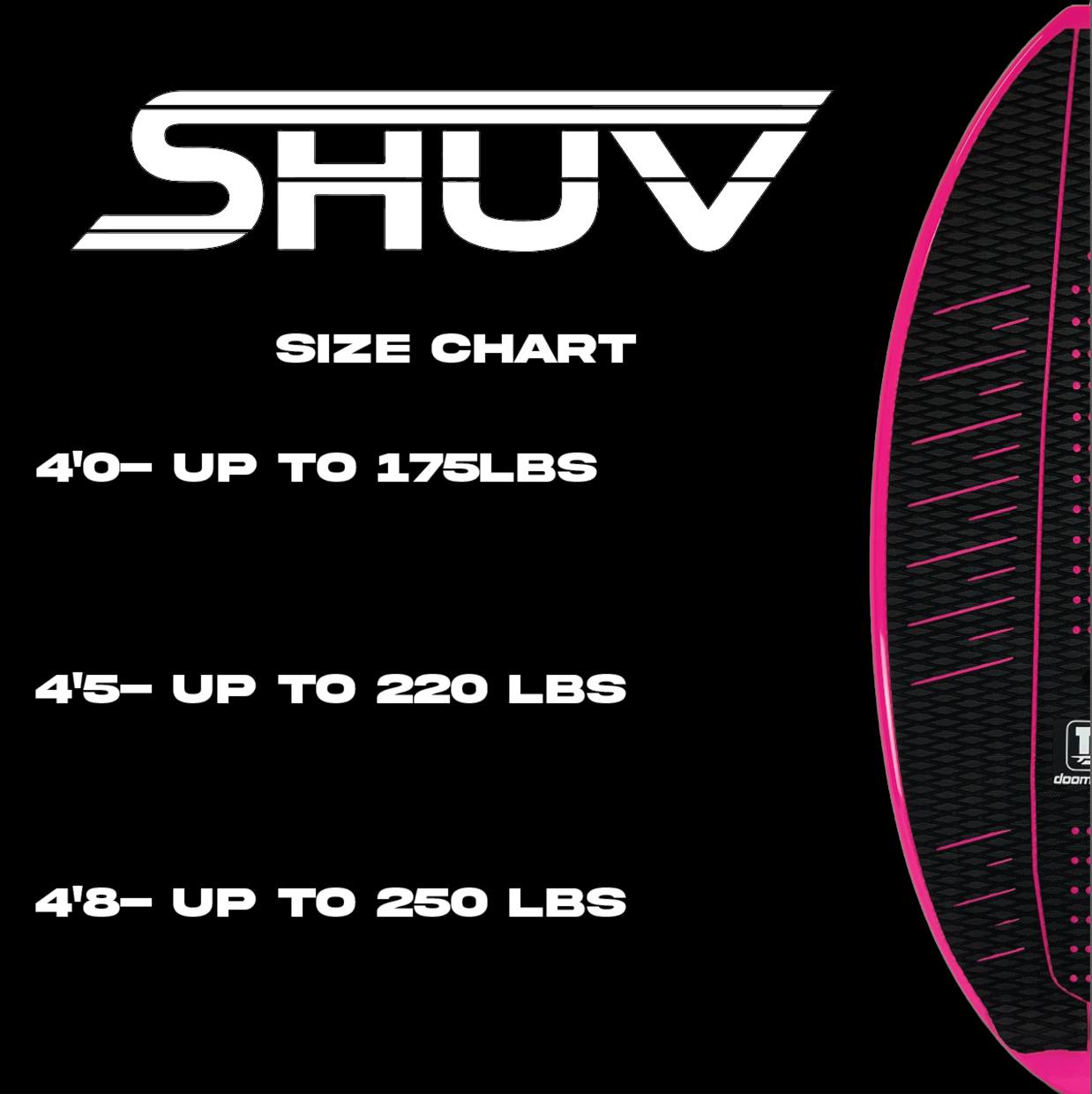 2025 SHUV White – Doomswell Wakesurf Co