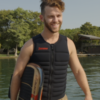 Wakesurf Vest - Black Red
