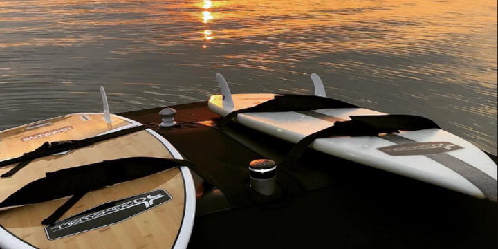 doomswell wakesurf boards at sunset