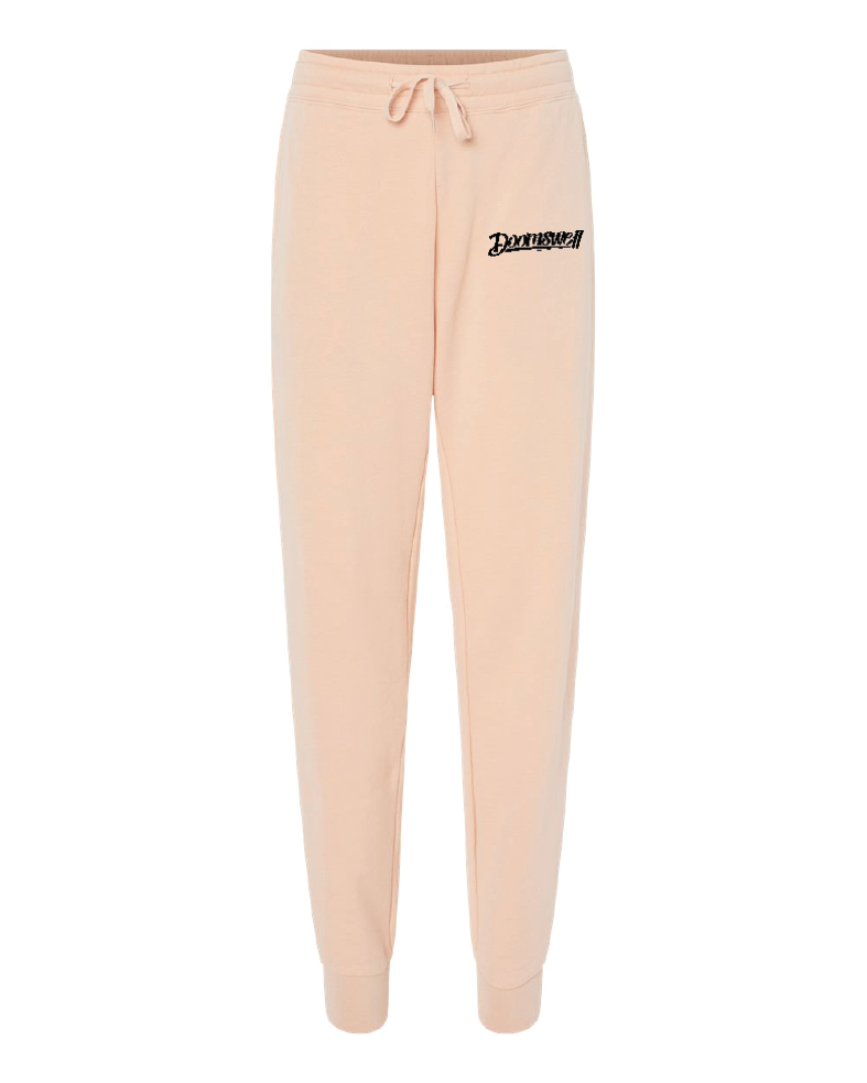 Doomswell Woman's Sweatpants - Pink Blush