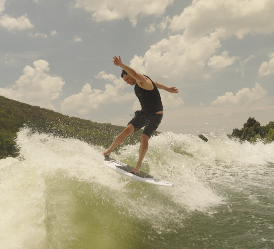 Wakesurf Vest - Black Red