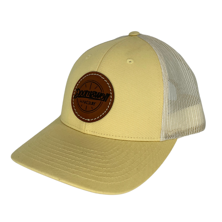 Doomswell yellow curved bill hat