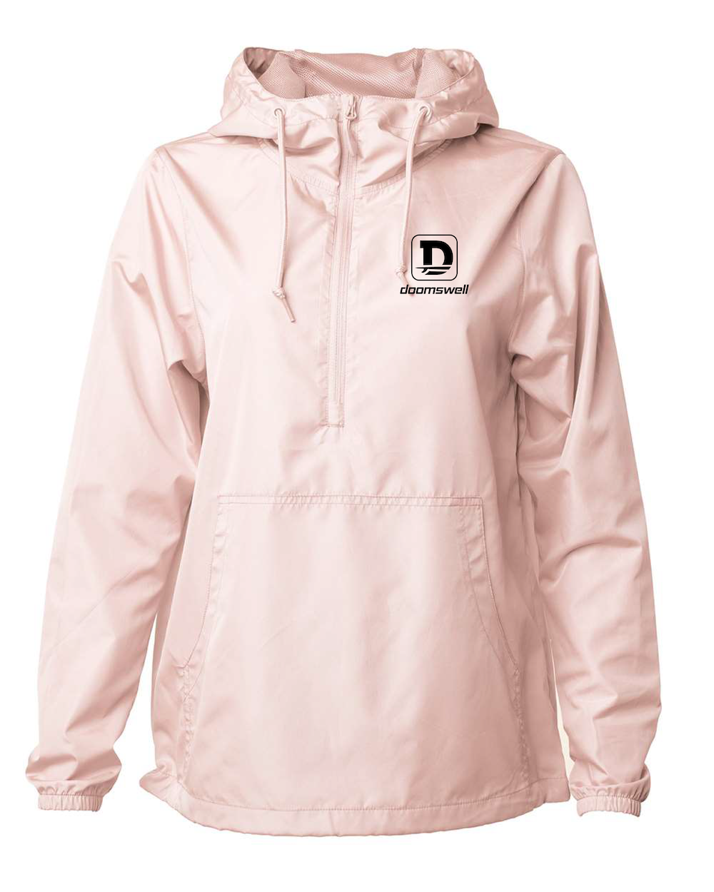 Half-zip Windbreaker - Blush