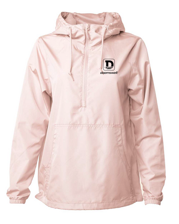 Half-zip Windbreaker - Blush