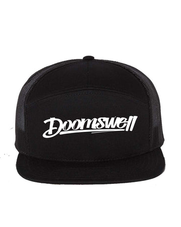 Flat Bill Cap - Black