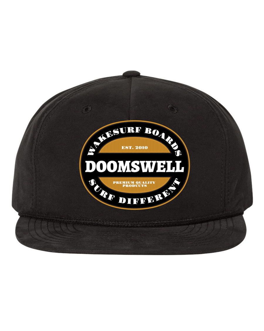 Flat Bill Cap - Yellow "Surf Different" Logo