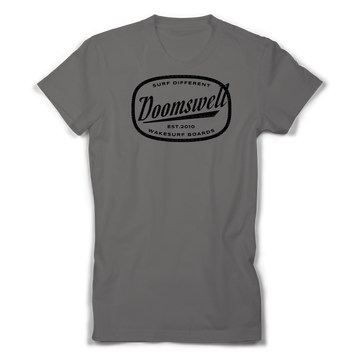 Doomswell grey oval tshirt