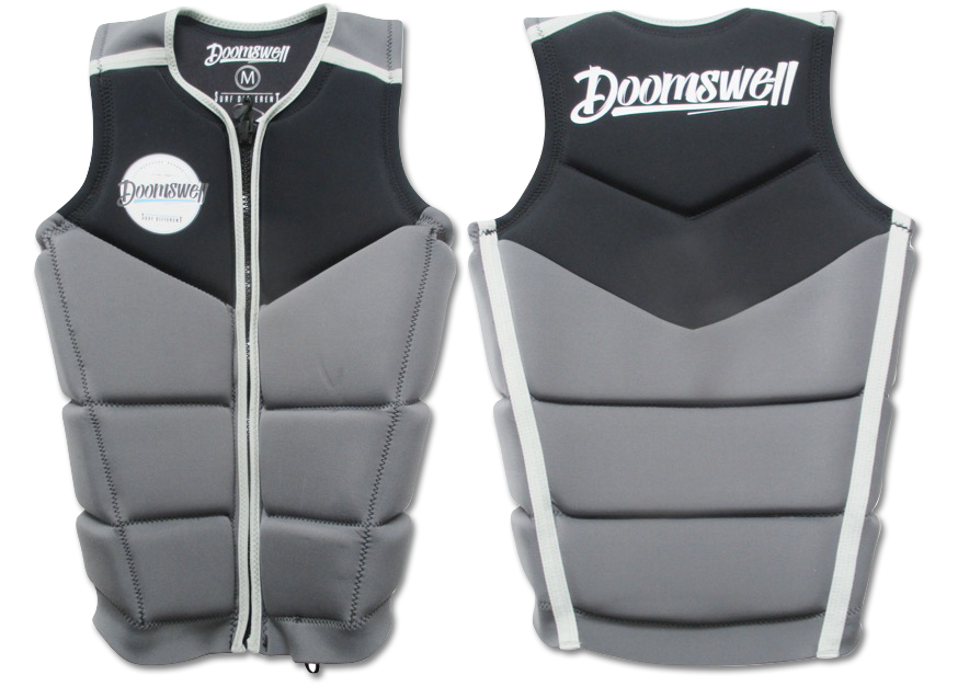 Wakesurf Vest - Gray+Black