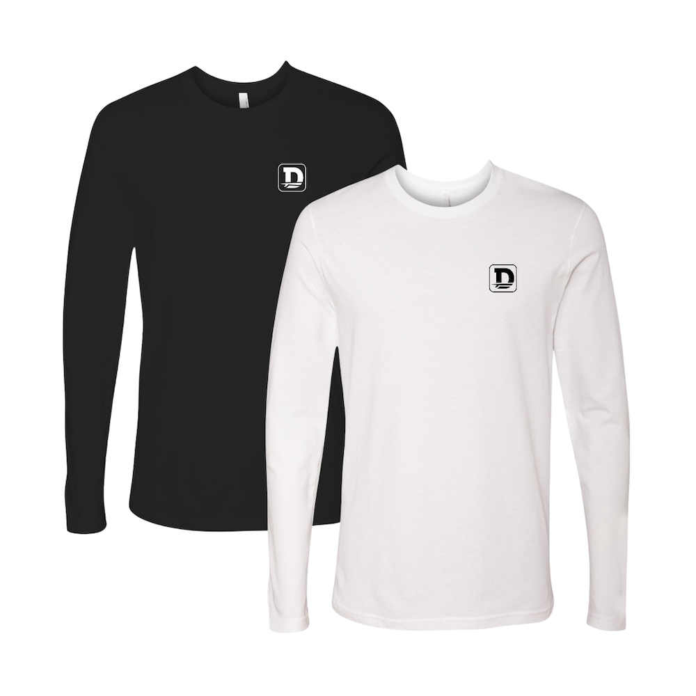 Long Sleeve Icon Tee - Two Pack - Black + White