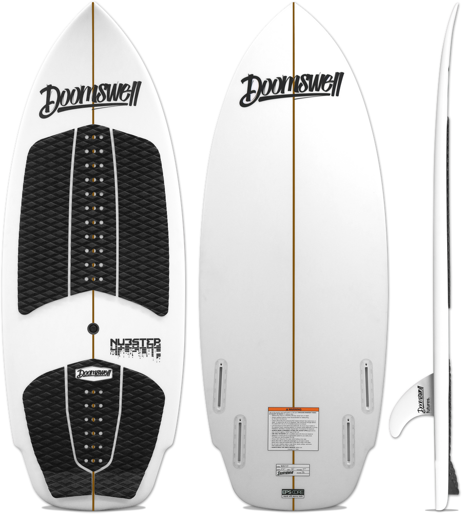 Nubstep - White - 5'0" - Demo