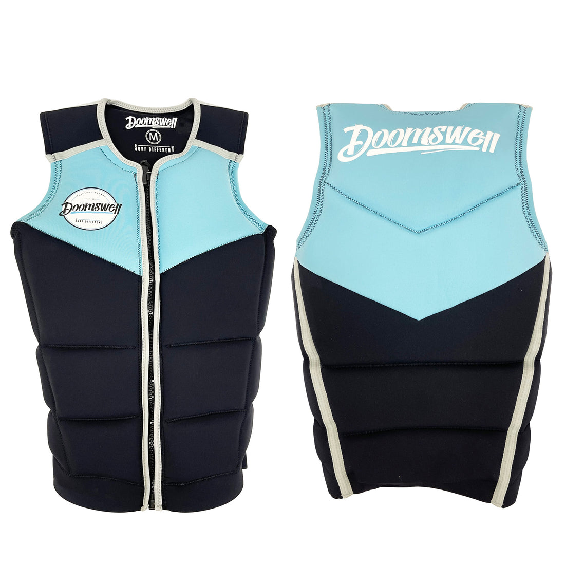 Wakesurf Vest - Black+Blue