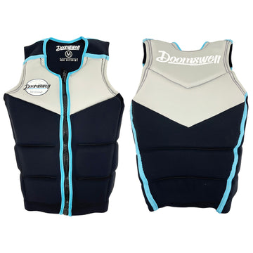 Wakesurf Vest - Black+Gray+Blue